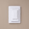 Toalla Blanca 400gr 80/20 con Greca